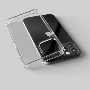 iphone 12 tokhoz, hot sals 2mm ütésálló páncél átlátszó átlátszó tpu telefon tok iphone se to 11 12 pro max 2020 tokhoz