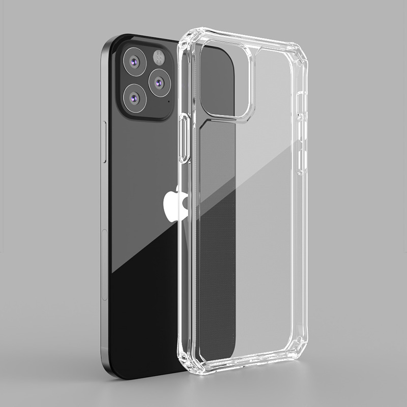 iphone 12 tokhoz, hot sals 2mm ütésálló páncél átlátszó átlátszó tpu telefon tok iphone se to 11 12 pro max 2020 tokhoz